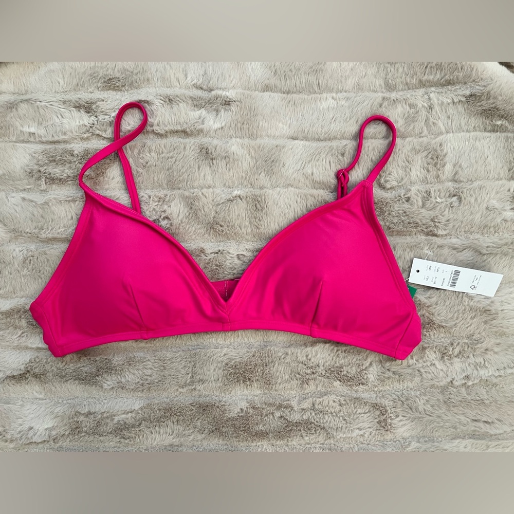 Set of Three J.Crew bikini pieces (one top and two different bottoms), NWT